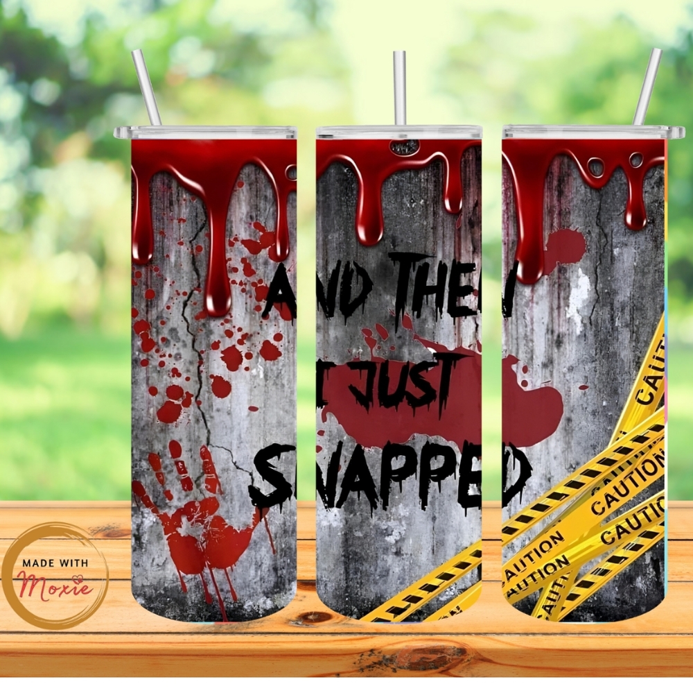 20oz True Crime Tumbler